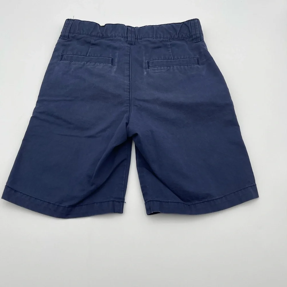 Gymboree Boys Navy Blue Flat Front Shorts Size 7